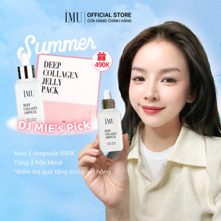 Tinh Chất Chống Lão Hóa B5 Phục Hồi Da Dưỡng Ẩm Hàn Quốc Thuần Chay iMU Deep Collagen Ampoule 50ml