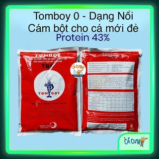 Cám TOMBOY TB0 (Bao 1kg) Thức Ăn Cho Cá Cảnh và Tôm | Cám nhuyễn mịn cho cá bột mới nở (Hàng Cty)