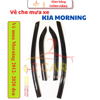 Vè Che Mưa Xe Kia Morning 2005- 2006- 2007- 2008 2009 2010 2011 nhựa đen