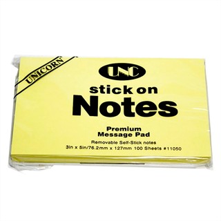 Giấy note, giấy ghi chú unc inch,