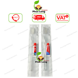 100 bàn chải cán trong bao bì túi trắng sữa cho nhà nghỉ khách sạn, nhà nghỉ,...