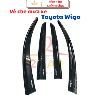 Vè che mưa xe Toyota Wigo 2018 2019 2020 2021 2022 2023 2024 nhựa đen dày