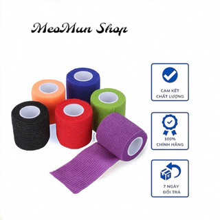 Cuộn vải bọc máy phun xăm chống trơn, cuộn bọc tay cầm máy phun xăm , Bandage Quấn Máy