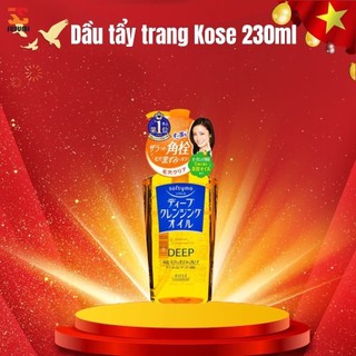 Dầu tẩy trang Kose Softymo Cleansing cho da dầu mụn Nhật Bản 230ml Date tháng 2/2026