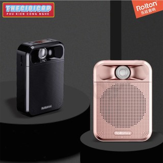 Máy trợ giảng fm hỗ trợ nghe nhạc bluetooth 5.0 rolton k700
