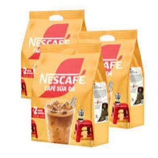 Nescafé Cà Phê Sữa Đá Hộp 10 gói / Bịch 25 gói