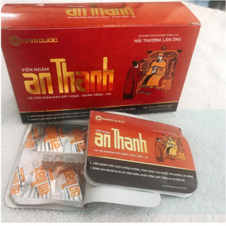 Kẹo ngậm ho thảo dược An Thanh, hỗ trợ giảm ho, giảm đau rát họng (10 vỉ x 4 viên)