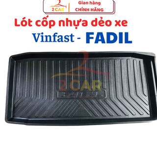 Lót cốp xe Fadil 2019- 2020- 2021- 2022- 2023-2024 nhựa dẻo siêu đẹp, siêu bền, chống thấm nước, không mùi, vừa khít xe