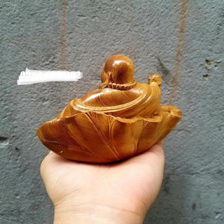 [GIARE] Tượng phật di lặc bằng gỗ