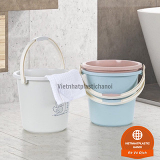 Xô nhựa 6, 11, 15L Hokori Việt Nhật (5211-5212), Xô đựng nước, gạo, trái cây, chất liệu tốt, an toàn