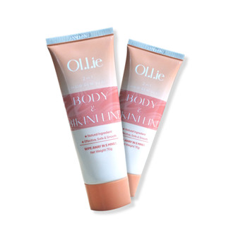 Combo 2 Kem Tẩy Lông OLLIE, tẩy lông vùng kín, nách, tay, chân dung tích 70g