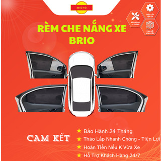 Rèm Che Nắng Loại 1 Chính Hãng Mr Ô Tô ,Thiết Kế Cho Xe Honda Brio  Bảo Hành 24 Tháng