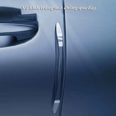 Miếng dán chống trầy xước xe ô tô MYT Miếng dán silicon chống xước tay nắm cửa gương chiếu hậu ô tô xe hơi