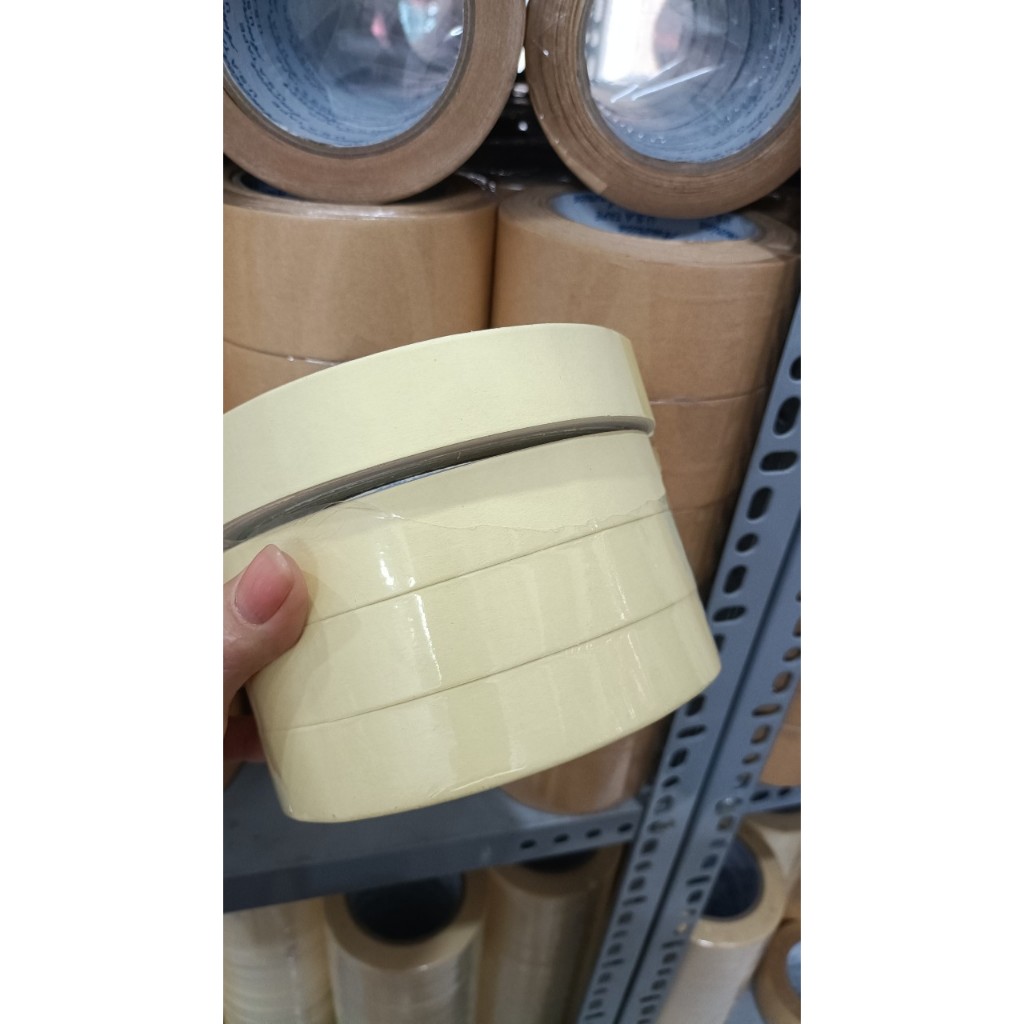 1 cuộn băng keo mút xốp trắng 24mm