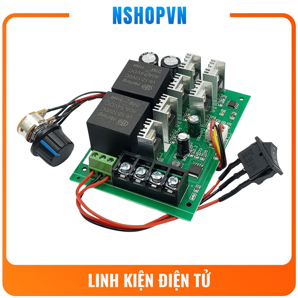 Mạch điều khiển tốc độ động cơ DC 40A có đảo chiều
