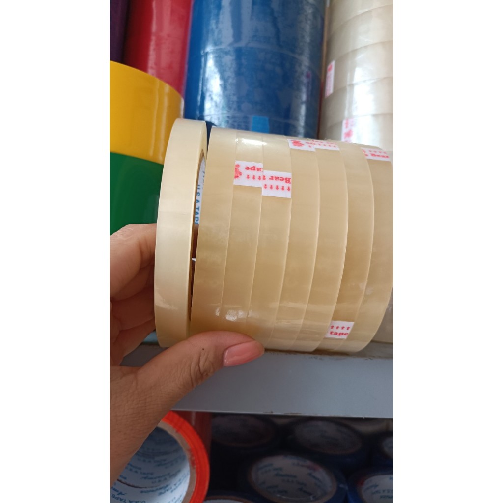 2 cây (50 cuộn) băng keo trong 12mm