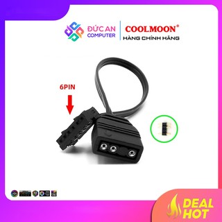 Dây Chuyển Nguồn 5v ARGB Sync Main ra 6 Pin Đồng Bộ Hub Coolmoon