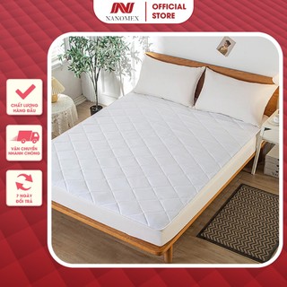 Tấm lót bảo vệ đệm khách sạn cao cấp Nanomex chống thấm 3 lớp trải sàn, trải giường