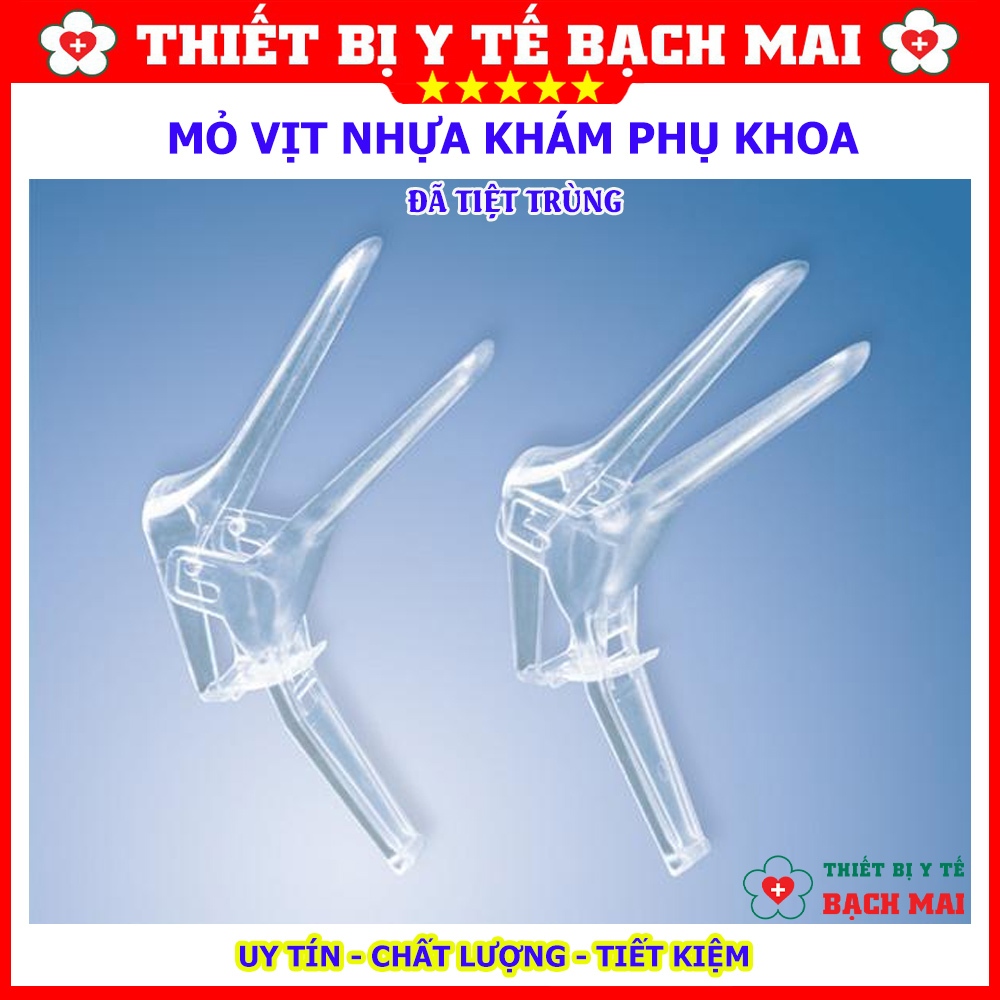 Mỏ Vịt Nhựa Khám Phụ Khoa [2 Cái]