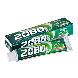 Kem đánh răng giảm hình thành mảng bám và hơi thở thơm mát 2080 Green Fresh Hàn Quốc 120g