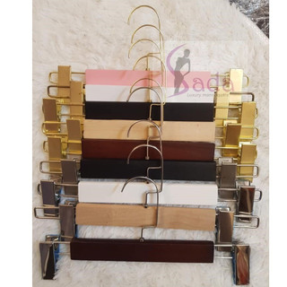 combo 10 cái móc kẹp gỗ dài 32cm người lớn MẠ VÀNG đủ Màu  FREE SHIP rẻ - sada shop