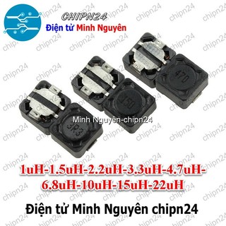[3 cái] (KG1) Cuộn Cảm Dán CD74R (7.3x7.3mm) (1uH/1.5uH/2.2uH/3.3uH/4.7uH/6.8uH/10uH/15uH/22uH) - [Chọn Loại]