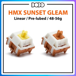 Switch hmx sunset gleam 5 pin linear 48g 56g công tắc bàn phím switch hmx sunset gleam dodo gear