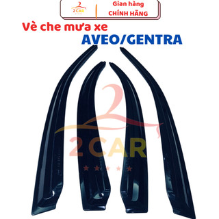Vè che mưa NHỰA ĐEN xe Daewoo Gentra, Chevrolet Aveo dùng chung các đời xe