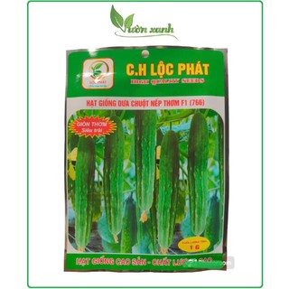 Hạt giống Dưa Chuột Nếp 1gr giống tự thụ phấn, cây khỏe, năng suất cao