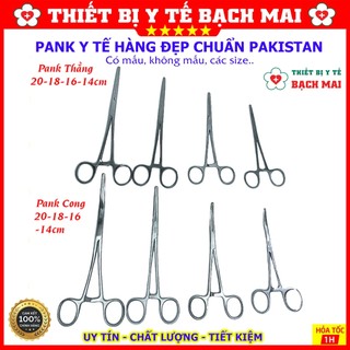 Pank Y Tế Các Cỡ (14-16-18-20cm) Cong, Thẳng GOLDSUN PAKISTAN