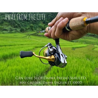 Máy Câu Dọc Daiwa Exceler LT | 2018 - LT Concept, Air Rotor, Air Bail, Digigear...