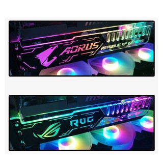Giá Đỡ VGA Coolmoon Led RGB Độ Dài 25cm - Đồng Bộ Hub Coolmoon / Auto
