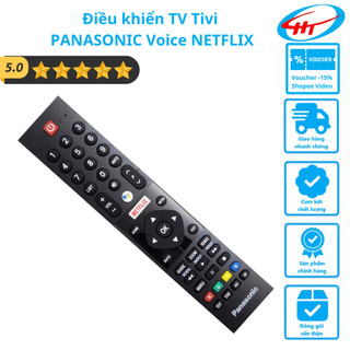 Remote - điều khiển tv tivi panasonic voice netflix