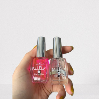 Sơn dưỡng móng tay sơn bóng trắng bóng hồng ALELE 15ml 💥TẬN GỐC💥nuôi dưỡng móng tay chân sơn nhanh khô, không vàng móng