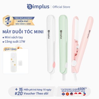 Máy uốn duỗi tóc mini simplus zfba004 - bảo hành 1 năm 1 đổi 1