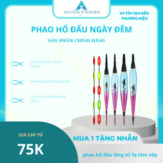 [Tặng Pin] Phao hố đấu Ngày Đêm Lãng Tử FQ Tăm Xốp Cao Cấp H048