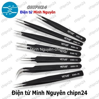 [1 cây] Nhíp Vetus gắp linh kiện (ESD10/ESD11/ESD12/ESD13/ESD14/ESD15/ESD16)