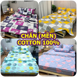 Chăn mền cotton 100%, in LOGO CTY mềm mát không xù lông
