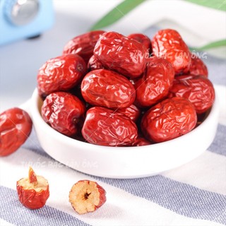 Táo đỏ Hàn Quốc sấy khô 200g, pha trà, ăn vặt, hầm canh, thơm ngon, bổ dưỡng - Lãn Ông