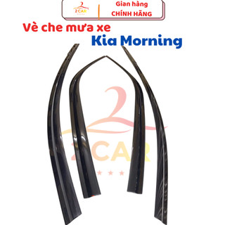 Vè Che Mưa Xe Kia Morning 2021- 2022- 2023-2024 nhựa đen Hàn Quốc