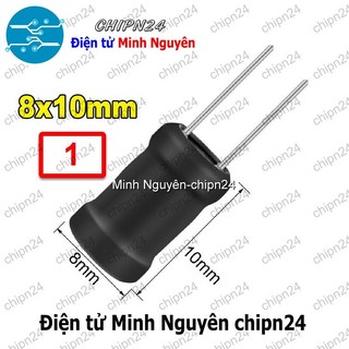 [4 cái] (KG1) Cuộn cảm cắm 8x10mm DIP 0810 (1uH/1.5uH/2.2uH/3.3uH/4.7uH/6.8uH/10uH/15uH/22uH/33uH/47uH/68uH)-[Chọn Loại]