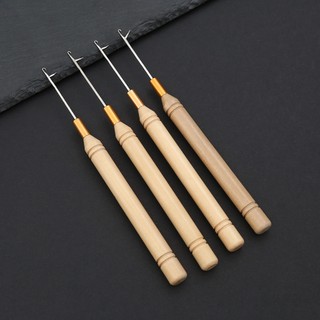 Que móc nối lông vũ, dụng cụ nối tóc lông vũ, cây móc nối tóc cho salon