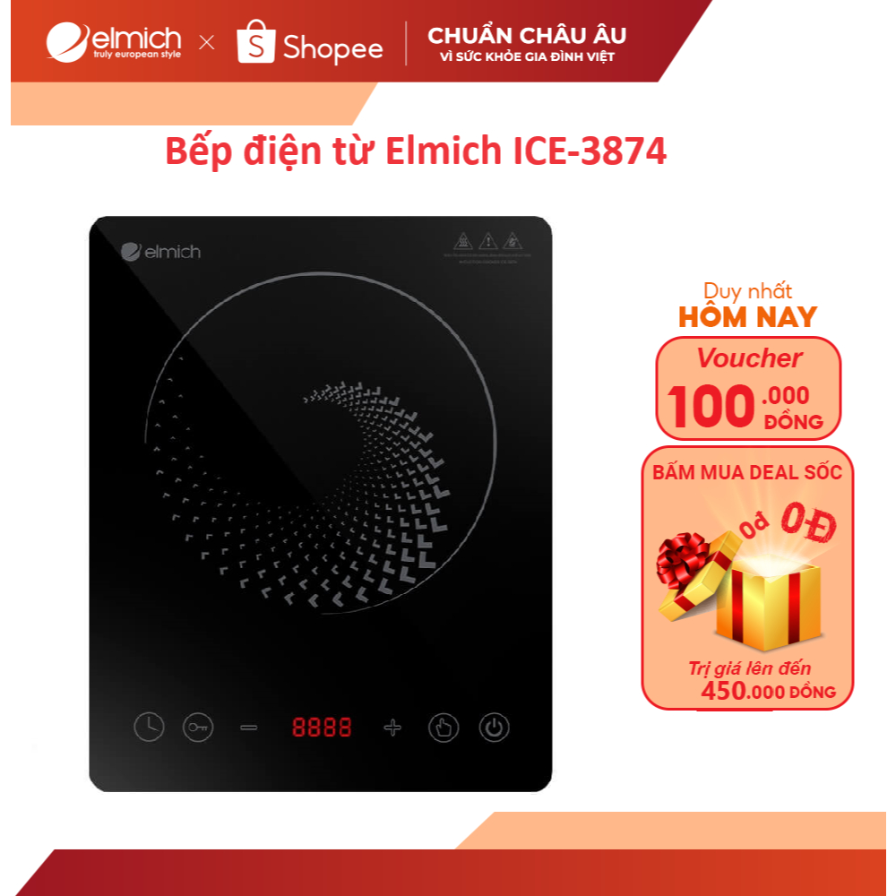 Bếp điện từ Elmich ICE-3874