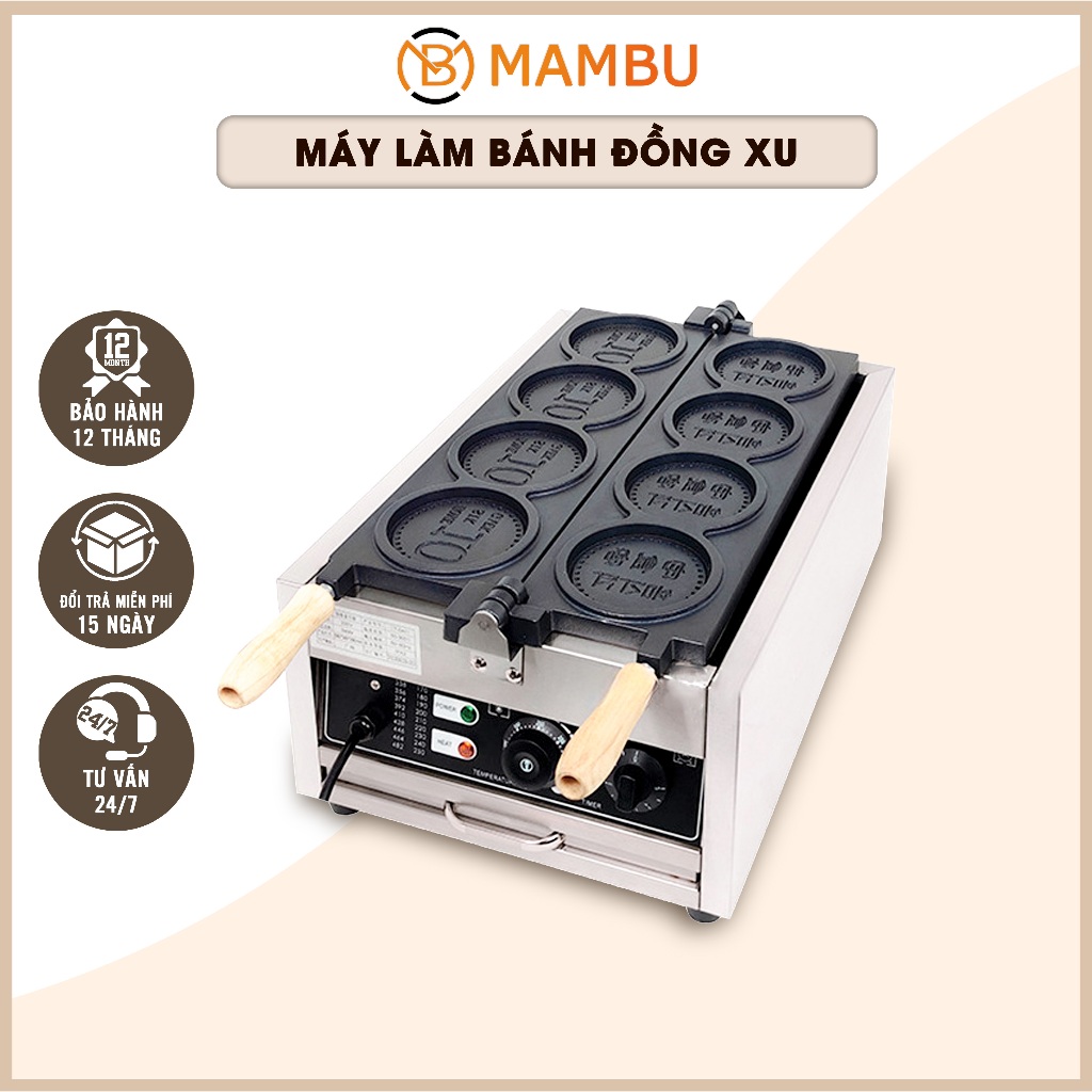 Máy Làm Bánh Đồng Xu