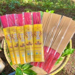 Combo 10 tép nhang quế Tân Nguyên, nhang sạch, nhang thơm thờ cúng túi 30 que an toàn cho sức khỏe
