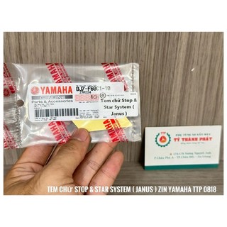 Tem chử Stop & Star System ( Janus ) ( 1 Miếng )