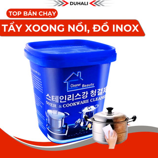 [2 HỘP] Tẩy Xoong Nồi - Tẩy Inox - Tẩy Xoong Nồi Đa Năng Làm Trắng Xoong, Nồi, Chảo Đồ Inox Nhà Bếp
