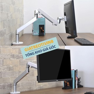 Giá Treo Màn Hình Máy Tính ErgoTek EL15 17 - 24 - 27 - 32 inch / Tay Treo Màn Hình Hợp Kim Nhôm [Cao Cấp Hơn NB G40 ]