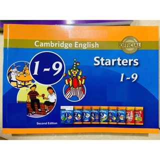 Sách- Cambridge  Starters- in gộp 1-9 ( sách in laser)