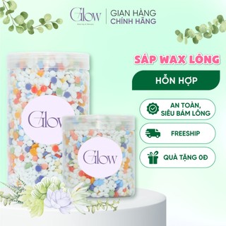  Sáp Wax Lông Mix Túi Hỗn Hợp Nhiều Loại Sáp Cao Cấp Siêu Bám Lông Wax Bikini GLOWWAXING CHE TÊN SẢN PHẨM 